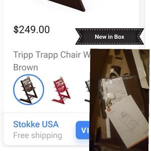 Stokke Tripp Trapp high chair